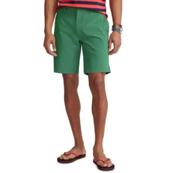 NEW Polo Ralph Lauren All-Day Performance Beach Chino Shorts Green Mens 40 - Picture 1 of 11